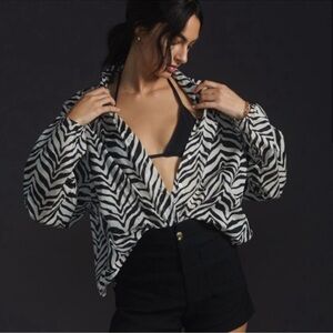 Faithfull the Brand Zebra Buttondown